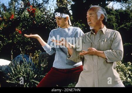 The Karate Kid, partie III année : 1989 Etats-Unis Directeur : John G. Avildsen Ralph Macchio, Pat Morita Banque D'Images