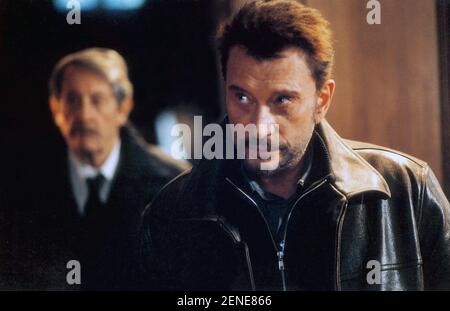 L'Homme du train année : 2002 - France Directeur : Patrice Leconte Johnny Hallyday, Jean Rochefort Banque D'Images