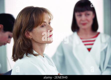 Les Soeurs foulées année : 2004 - France Isabelle Huppert Directrice : Alexandra Leclière Banque D'Images