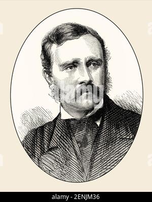 Augustus Raymond Margary, 1846 – 1875, diplomate et explorateur britannique Banque D'Images