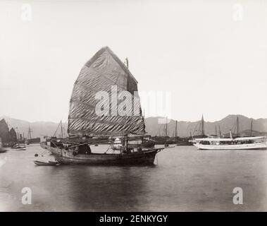 Photographie vintage du XIXe siècle : Banque D'Images