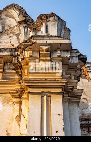 La Recolección complexe architectural ruines d'Antigua, Guatemala Banque D'Images