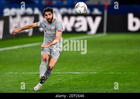 VALENCE, ESPAGNE - FÉVRIER 26 : Raul Garcia de Athletic Bilbao pendant le match LaLila Santander entre Levante et Athletic Bilbao à Estadi Ciutat Banque D'Images