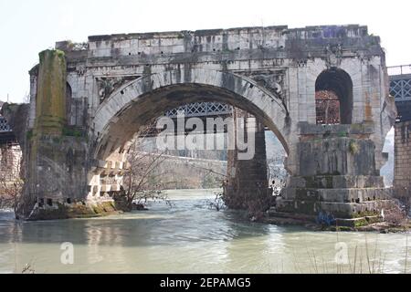 Pons Aemilius (ponte rotto), rome Banque D'Images