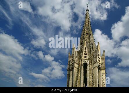 france, senlis, picardie, oise-- l'abbaye de Saint Vincent a été fondée en 1065 par la reine Anne de Kiev et confiée aux moines de Genovefains. Le monu Banque D'Images