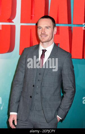 Michael Fassbender participe à la première européenne de Tomb Raider au vue West End, Londres. Date de la photo: Mardi 6 mars 2018. Le crédit photo devrait se lire: David Jensen Banque D'Images