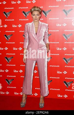 03 janvier 2019 - Londres, Angleterre, Royaume-Uni - The Voice Launch Photocall Photos: Emma Willis Banque D'Images