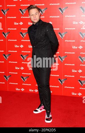 03 janvier 2019 - Londres, Angleterre, Royaume-Uni - The Voice Launch Photocall Photos: Olly murs Banque D'Images