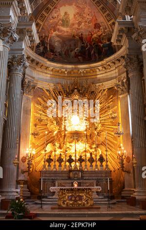 Chiesa di Santa Maria à Portico à Campitelli, Rome Banque D'Images