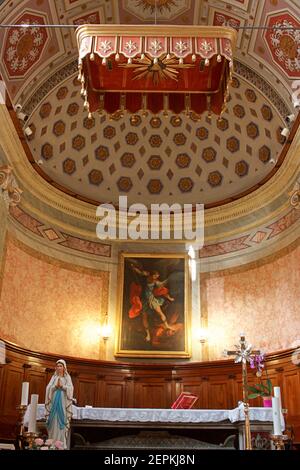 Chiesa di Sant'Angelo à Pescheria, Rome Banque D'Images