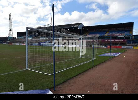 CARLISLE, ANGLETERRE. FEB 2TH vue générale de Brunton Park, domicile de Carlisle United, avant le match Sky Bet League 2 entre Carlisle United et Oldham Athletic à Brunton Park, Carlisle, samedi 27 février 2021. (Credit: Eddie Garvey | MI News) Credit: MI News & Sport /Alay Live News Banque D'Images