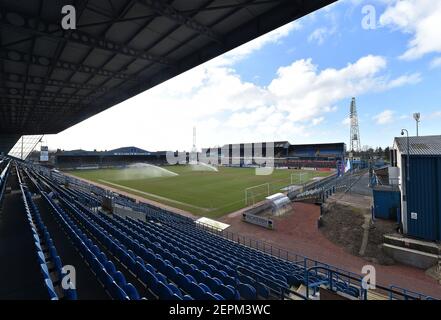 CARLISLE, ANGLETERRE. FEB 2TH vue générale de Brunton Park, domicile de Carlisle United, avant le match Sky Bet League 2 entre Carlisle United et Oldham Athletic à Brunton Park, Carlisle, samedi 27 février 2021. (Credit: Eddie Garvey | MI News) Credit: MI News & Sport /Alay Live News Banque D'Images