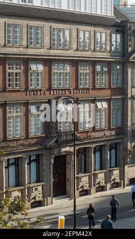 London Bridge Hospital, emblème House, 2001 Banque D'Images