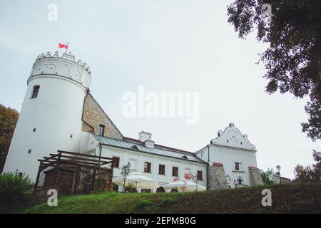 Château de Przemysl ou Château de Casimir, XIVe siècle est une citadelle renaissance à Przemysl, Pologne. Il est situé sur la colline du château. Vue sur le château depuis le Banque D'Images