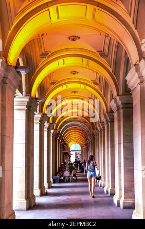 Le centre commercial GPO de Melbourne Banque D'Images