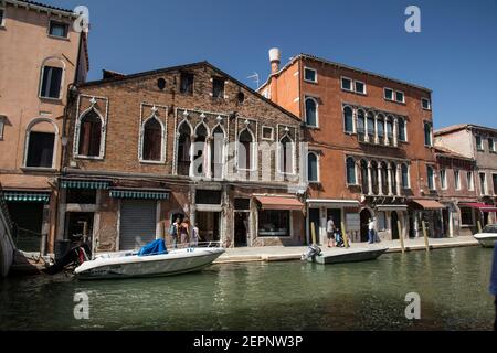 Murano antica vetreria Banque D'Images