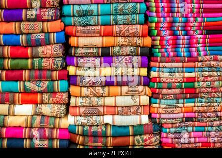 Artesany coloré en Argentine Banque D'Images