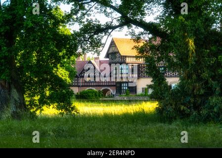 Schloss Cecilienhof im Park Neuer Garten, Potsdam Banque D'Images