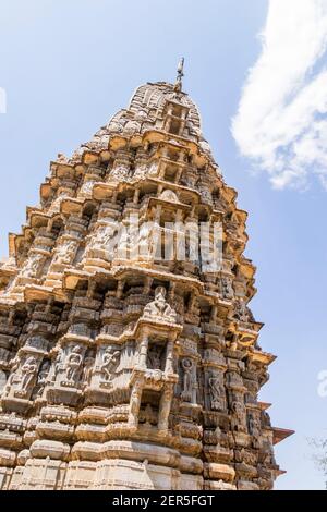 Temple Jagat Shiromani, Jaipur, Rajasthan Banque D'Images