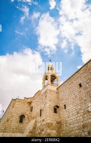 L'Église de la Nativité de Jésus-Christ à Bethléem, Palestine Banque D'Images