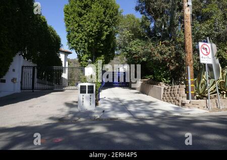 Los Angeles, Californie, États-Unis 28 février 2021 UNE vue générale de l'atmosphère de l'actrice Rita Hayworth et acteur/réalisateur Orson Welles ancienne maison/maison le 28 février 2021 à Los Angeles, Californie, États-Unis. Photo par Barry King/Alay stock photo Banque D'Images