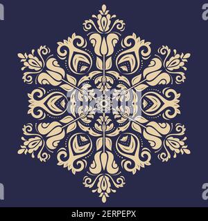 Abstract Pattern Oriental Banque D'Images