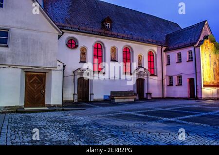 DE - Bade-Wurtemberg : St.Leonhardskapelle Banque D'Images