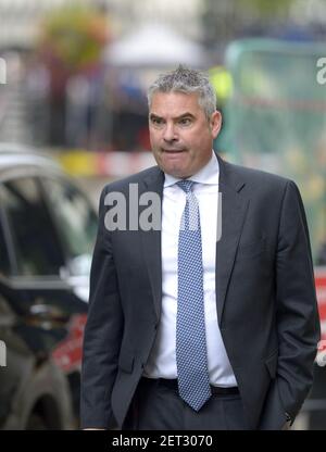 Craig Tracey le député de North Warwickshire arrive à Downing Street pour un rassemblement au numéro 10, le 2 septembre 2019. Banque D'Images