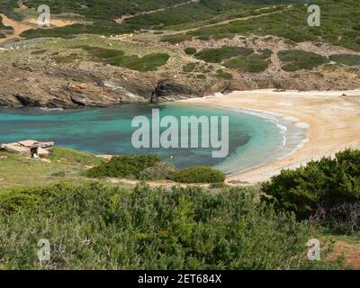 Argentiera, côte nord-ouest sarde, Italie Banque D'Images