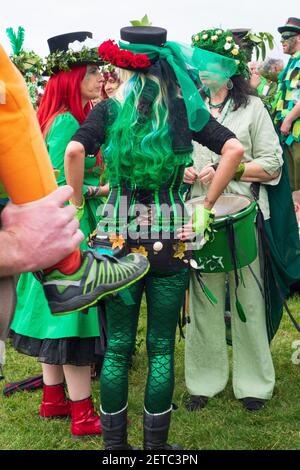 Jack-in-the-Green Festival, Hastings, East Sussex, Royaume-Uni Banque D'Images