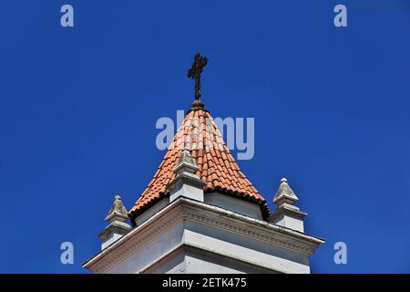 Iglesia Santa Veracruz, l'église de Bogota, Colombie Banque D'Images