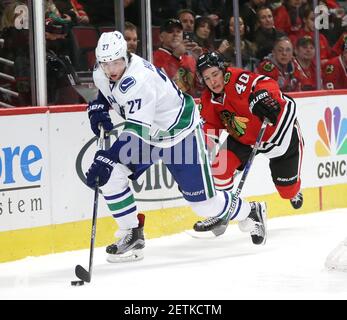 Tampa Bay Lightning defenseman Jake Dotchin (59) before an NHL hockey game  against the Washington Capitals Saturday, March 18, 2017, in Tampa, Fla.  (AP Photo/Chris O'Meara)