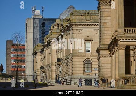 Le centre-ville de Birmingham est classé Grade II* Council House, et le musée et la galerie d'art de Birmingham par l'architecte Yeoville Banque D'Images