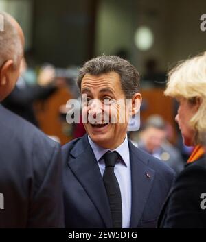 nicolas sarkozy Banque D'Images