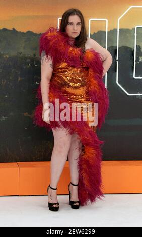 30 juillet 2019 - Londres, Angleterre, Royaume-Uni - une fois à Hollywood Royaume-Uni Premiere photo shows: Lena Dunham Banque D'Images