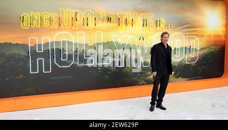 30 juillet 2019 - Londres, Angleterre, Royaume-Uni - une fois à Hollywood Royaume-Uni Premiere photo shows: Brad Pitt Banque D'Images