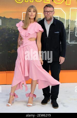 30 juillet 2019 - Londres, Angleterre, Royaume-Uni - une fois à Hollywood Royaume-Uni Premiere photo shows: Guy Ritchie et Jacqui Ainsley Banque D'Images