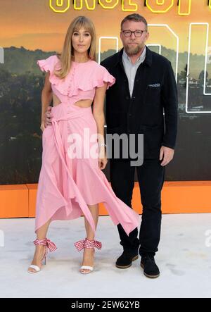 30 juillet 2019 - Londres, Angleterre, Royaume-Uni - une fois à Hollywood Royaume-Uni Premiere photo shows: Guy Ritchie et Jacqui Ainsley Banque D'Images