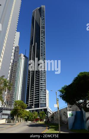 Meriton Suites Adelaide Street, Brisbane, Australie. Banque D'Images