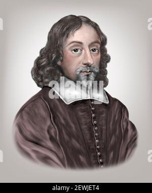 Thomas Browne 1605-1682 Anglais polymath auteur Banque D'Images