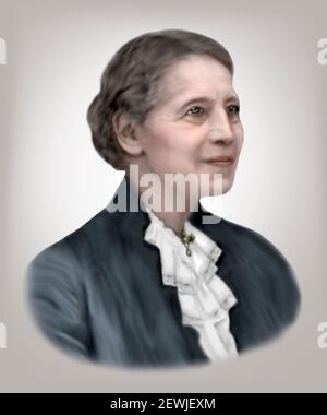 Lise Meitner 1878-1968 physicien suédois autrichien Banque D'Images