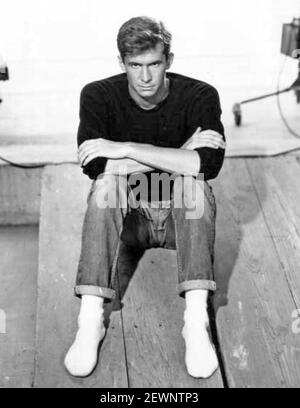 ANTHONY PERKINS (1932-1992) acteur et réalisateur américain vers 1960 Banque D'Images