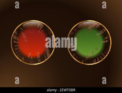 Collection de vecteurs d'éléments de conception de casino. Icône et boutons de jeu de machines à sous. Ressources de jeux mobiles sur fond blanc. Illustration vectorielle Illustration de Vecteur