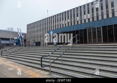 Darlington, Royaume-Uni. 3 mars 2021. Le chancelier de l’Échiquier, Rishi Sunak, a annoncé dans son discours du budget que le Trésor serait relocalisé à Darlington. David Dixon/Alamy Banque D'Images