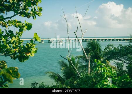 Bahia Honda State Park dans les Florida Keys. Mars 2021 Banque D'Images