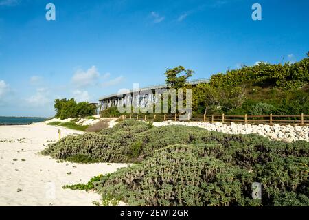 Bahia Honda State Park dans les Florida Keys. Mars 2021 Banque D'Images