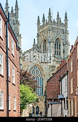 York (Yorkshire, Angleterre) : Minster - Kathedrale : Banque D'Images