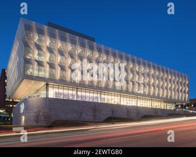 Gardner Neuroscience Institute de l'Université de Cincinnati, conçu par Perkins & will Banque D'Images