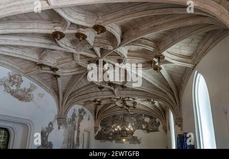 Tolède, Espagne, juillet 2020 - intérieur du monastère de Saint John dans l'ancienne ville de Tolède, Espagne Banque D'Images