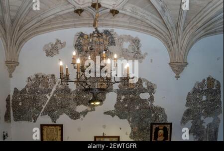 Tolède, Espagne, juillet 2020 - intérieur du monastère de Saint John dans l'ancienne ville de Tolède, Espagne Banque D'Images